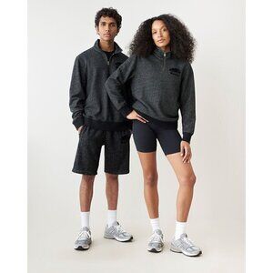 Roots Canada Organic Original Half Zip Stein Gender Free Size S
